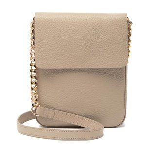 14th & Union Leather Phone Crossbody Bag